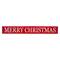 Glitzhome® 45.75" Merry Christmas Metal Wall Sign